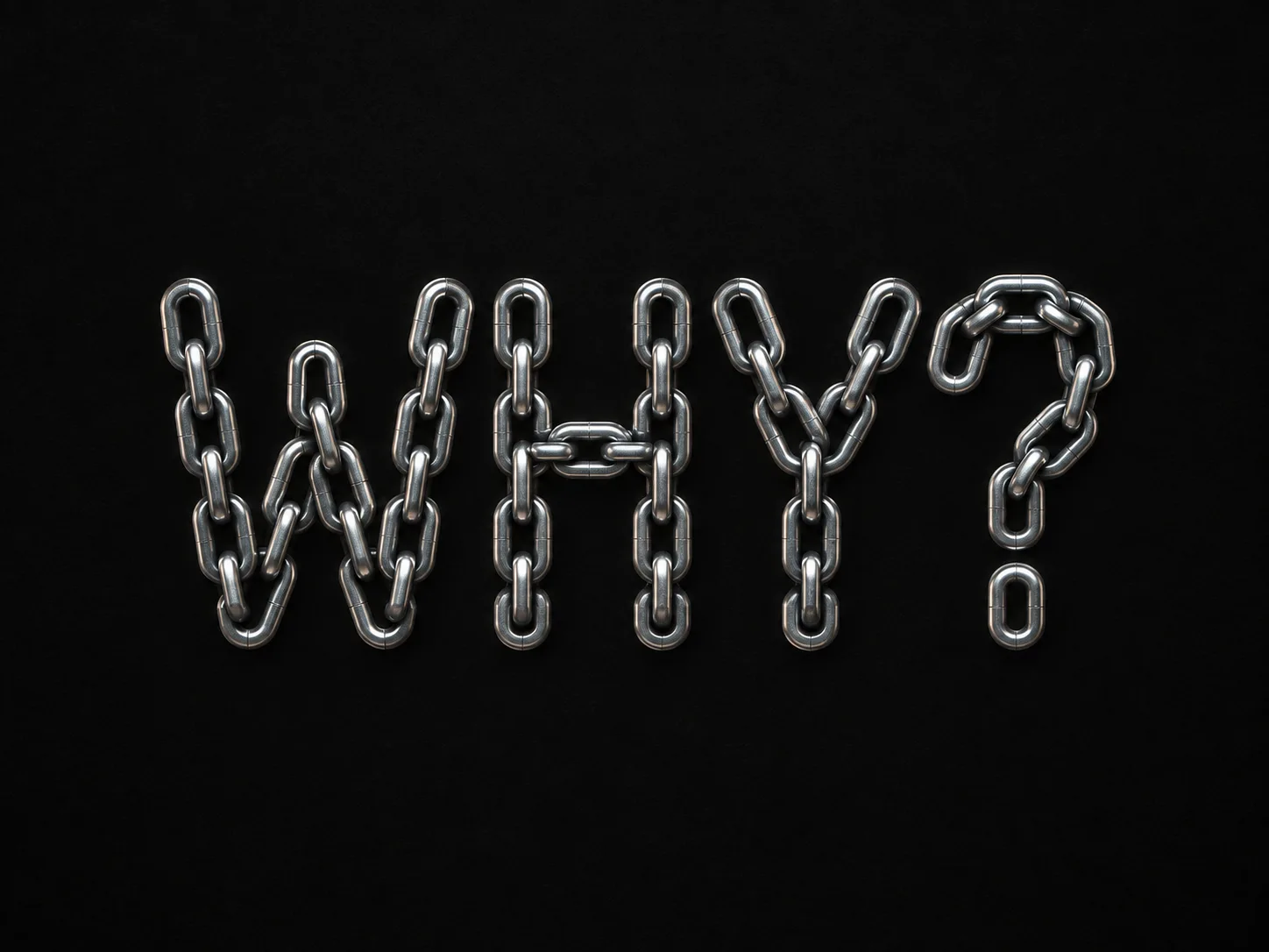 Metallic Chain Typography Text Effect AI-generated design created with this prompt