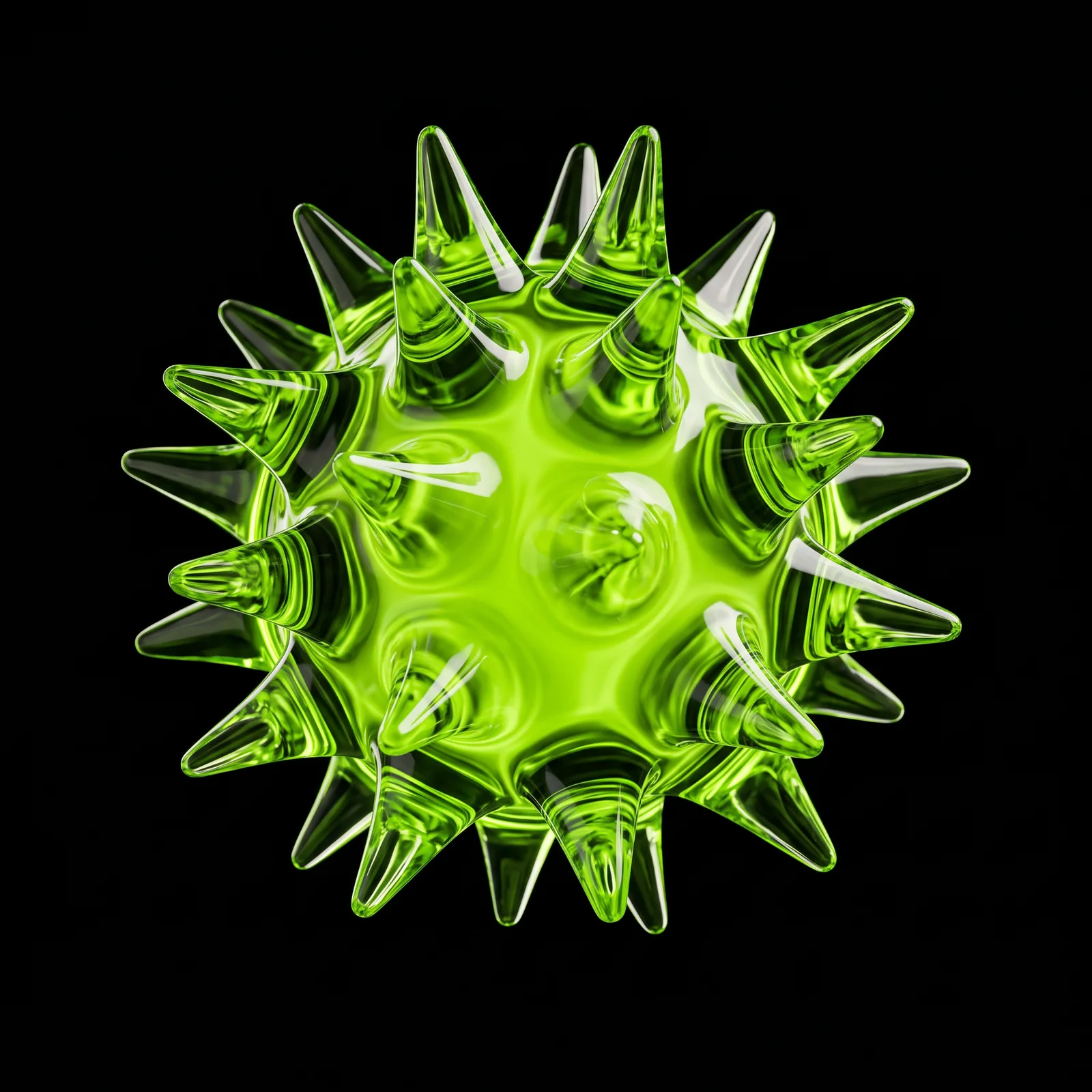 Glowing Uranium Glass Texture AI-generated design created with this prompt