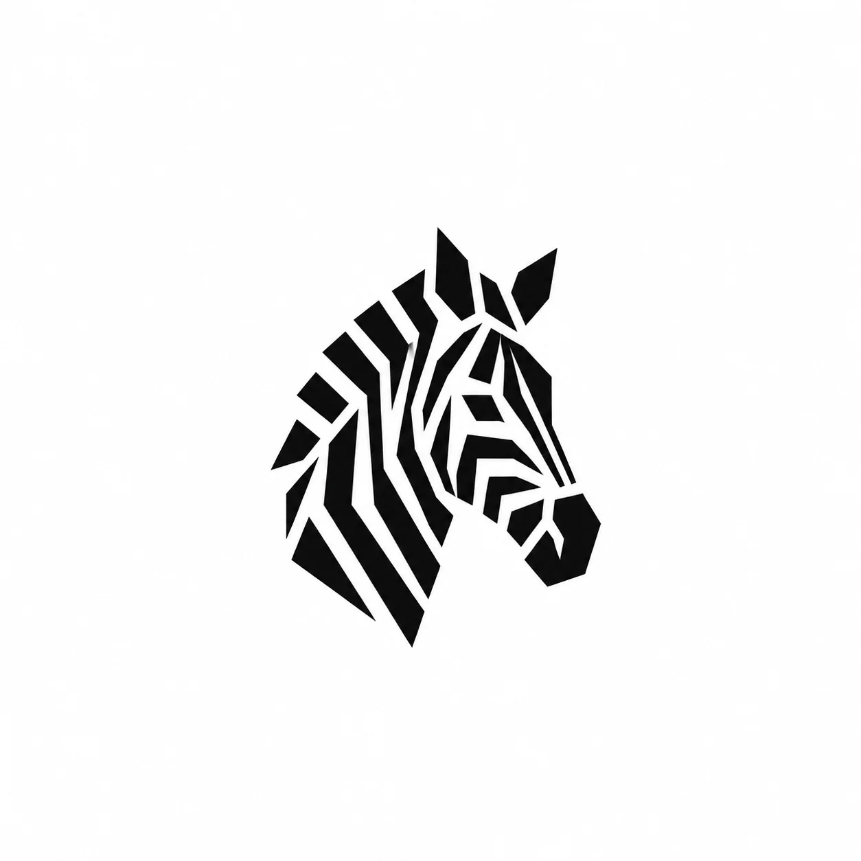Angular Geometric Logo Generator AI-generated design created with this prompt