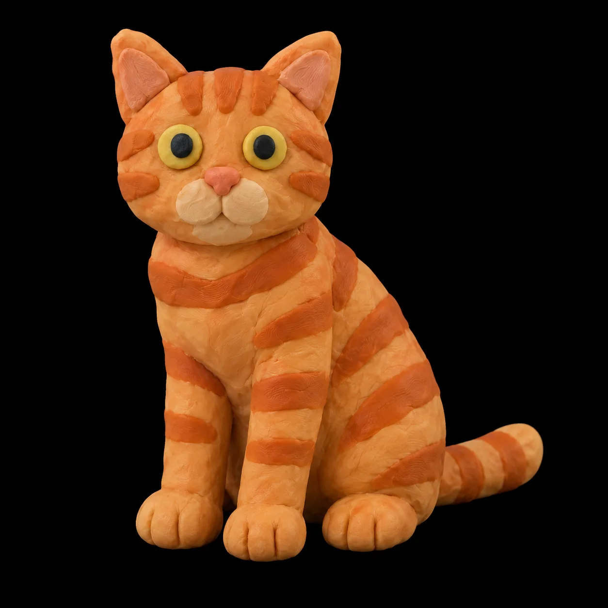 Handmade Plasticine Figure Style AI-generated design created with this prompt