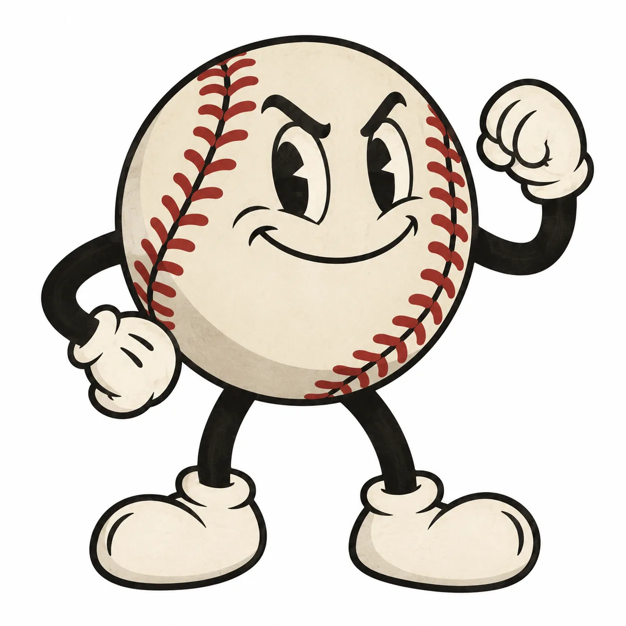 Vintage Rubber Hose Mascot Characters — GPT Image 2.5 (Sunburst) AI prompt preview 1