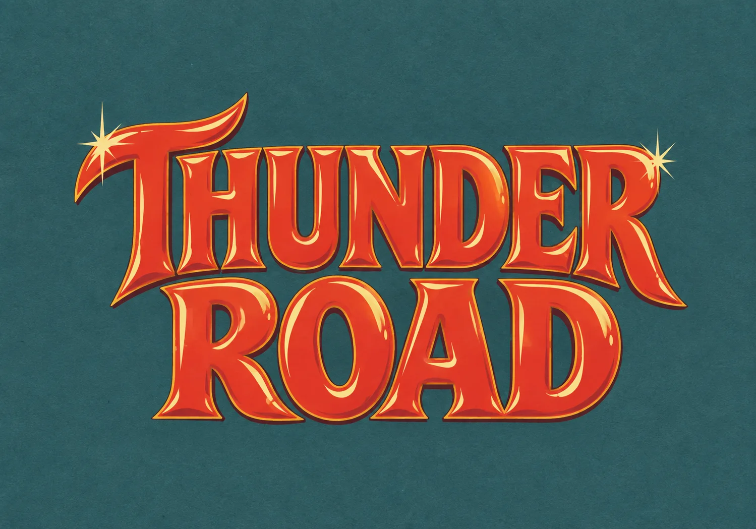 Vintage Showcard Typography AI-generated design created with this prompt