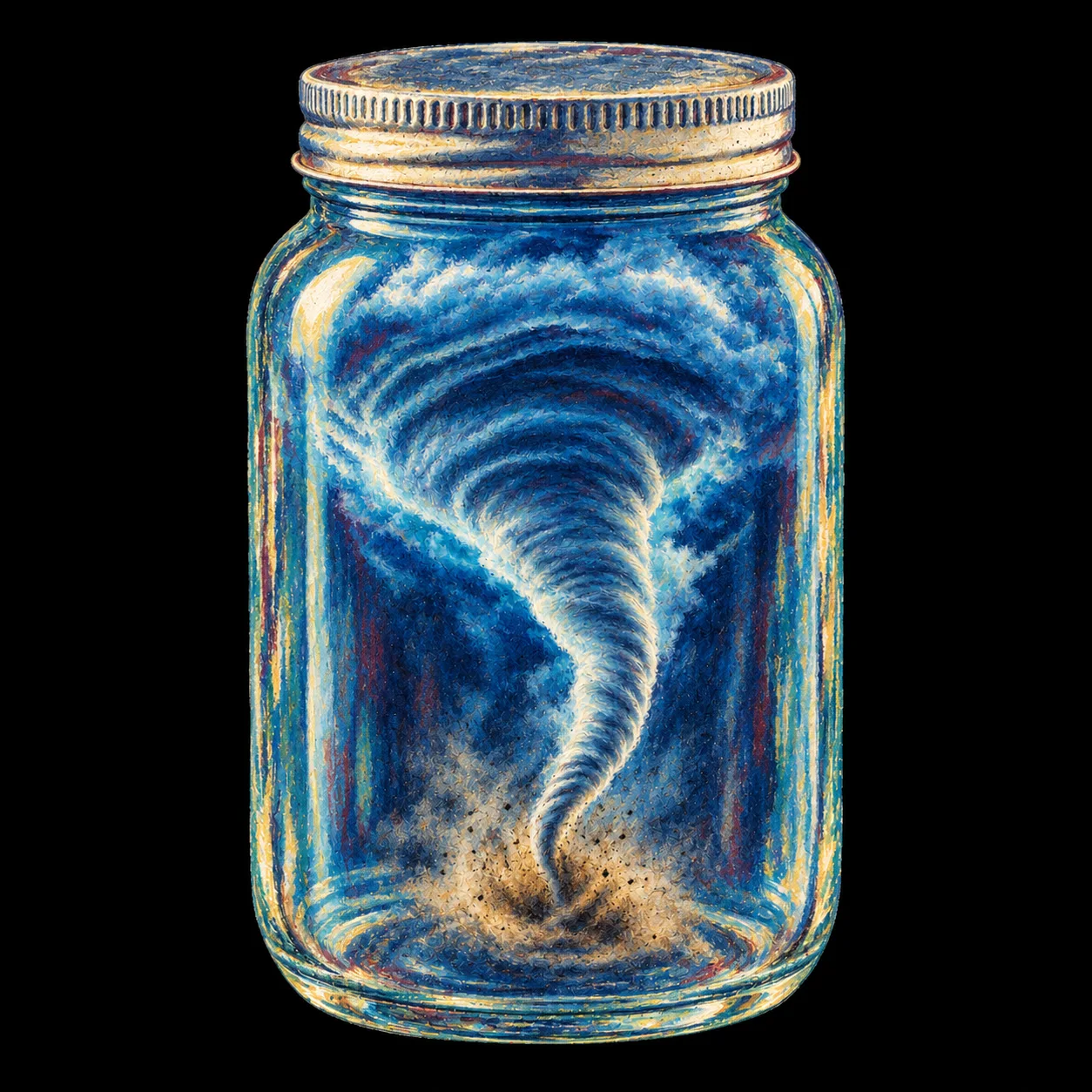 Retro Wax Pastel Object Effect AI-generated design created with this prompt