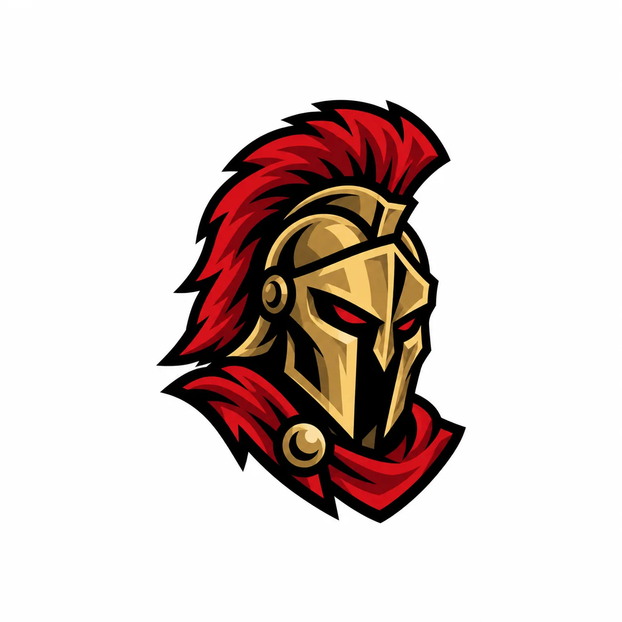 Bold Mascot Emblem Generator AI-generated design created with this prompt