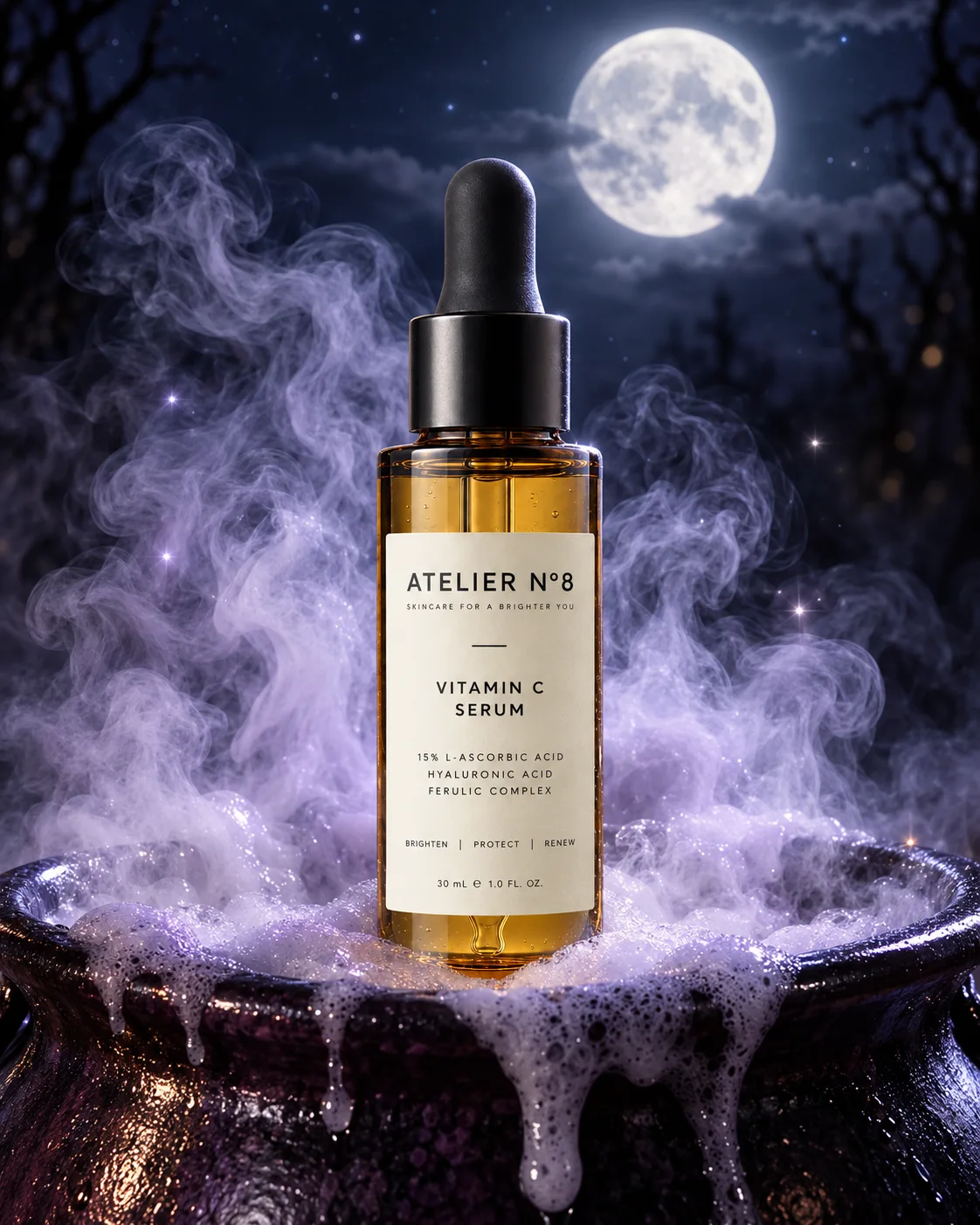 Halloween Product Photography Mockups AI-generated design created with this prompt