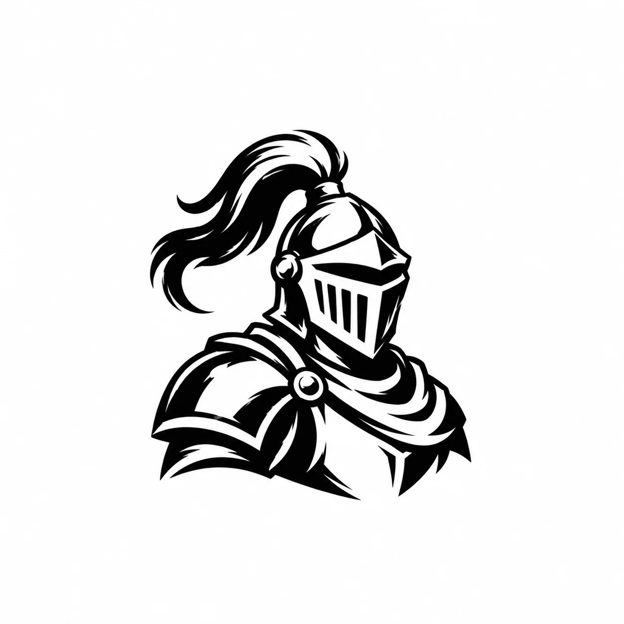 Vintage Ink-Cut Emblem Generator AI-generated design created with this prompt