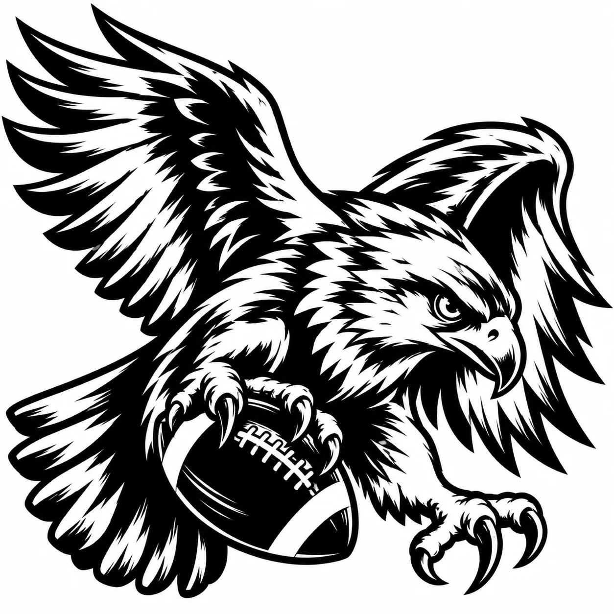 Vintage Bold Linocut Emblem Generator AI-generated design created with this prompt