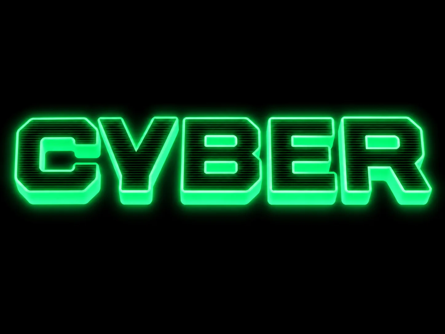 Textured Phosphor Glow Text Effect AI-generated design created with this prompt