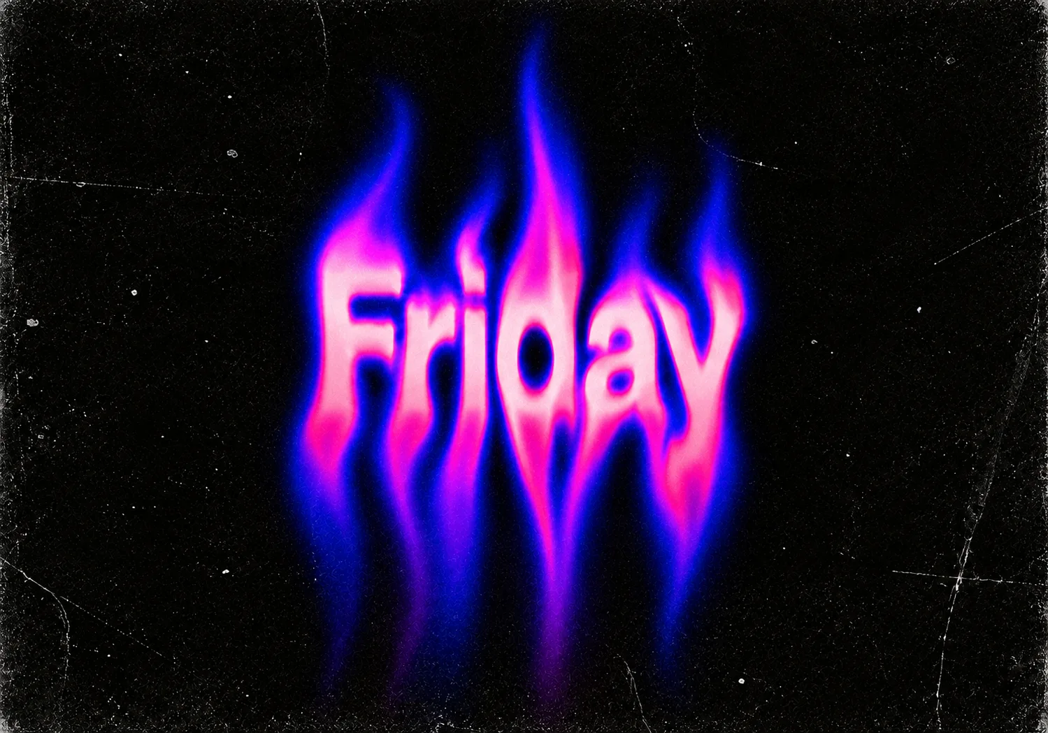 Liquid Gradient Melting Text Effect AI-generated design created with this prompt