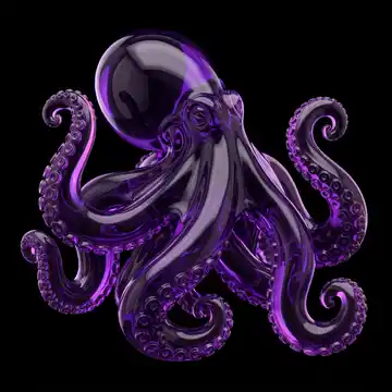 Purple Crystal Glass Texture AI-generated design created with this prompt