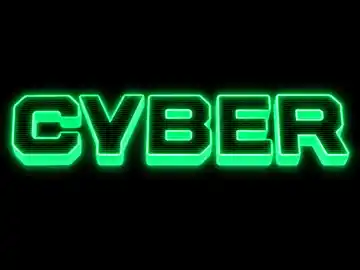Textured Phosphor Glow Text Effect AI-generated design created with this prompt